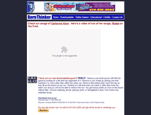 Tablet Screenshot of bornthinker.com